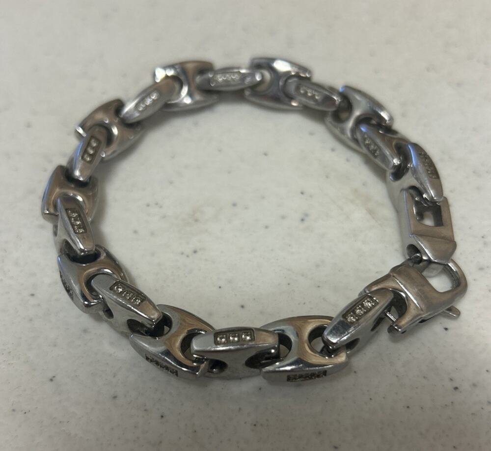 Kristen Kesho Stainless Steel Mariner Link Chain With Cubic Zirconia Accents